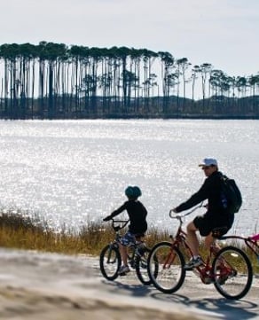 Biking the 30A Trail